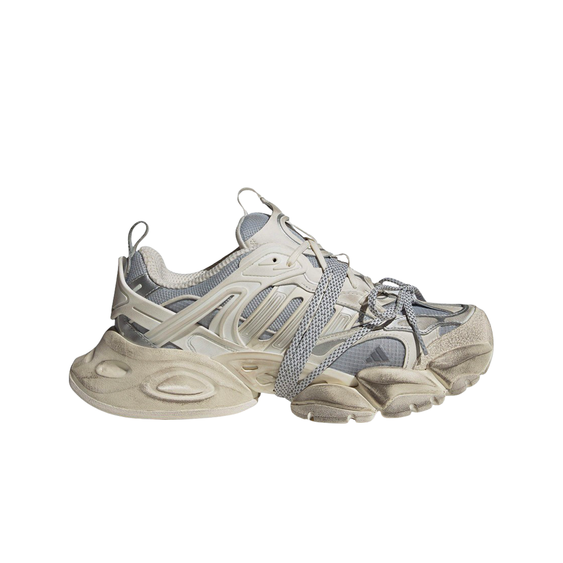 ★【Adidas】 Vento XLG Runner Deluxe Sneakers White Black★ Adidas Vento XLG Runner Deluxe Black Silver Sports Shoes - E