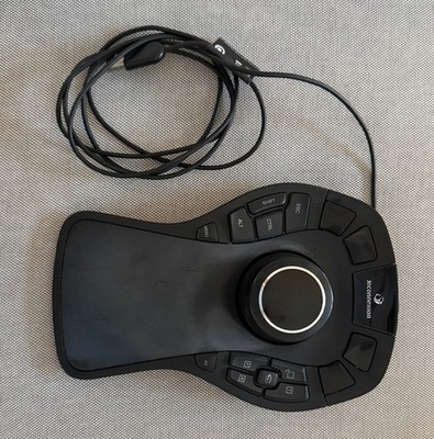 3Dconnexion SpaceMouse Pro USB-Maus - Schwarz (3DX-700040)