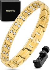 MagnetRX  Women's Ultra Strength Magnetic Bracelet - Titanium Magnetic Bracelets