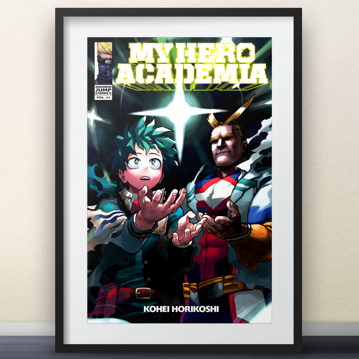 My Hero Academia Vol. 31 フランス語 My Hero Academia Volume 31 Cover Art Print – 11x17