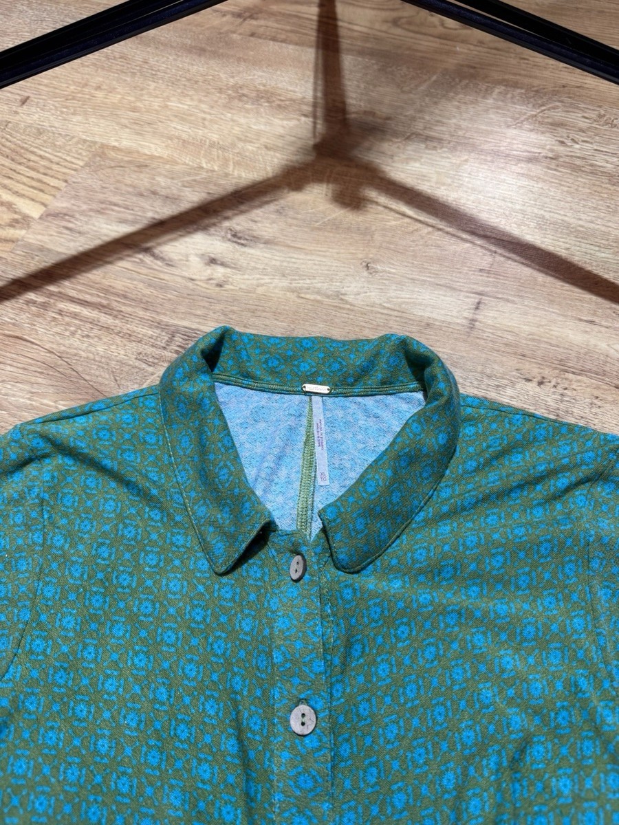 $128 NWT Free People Shayla Mini Dress Women's XL Green