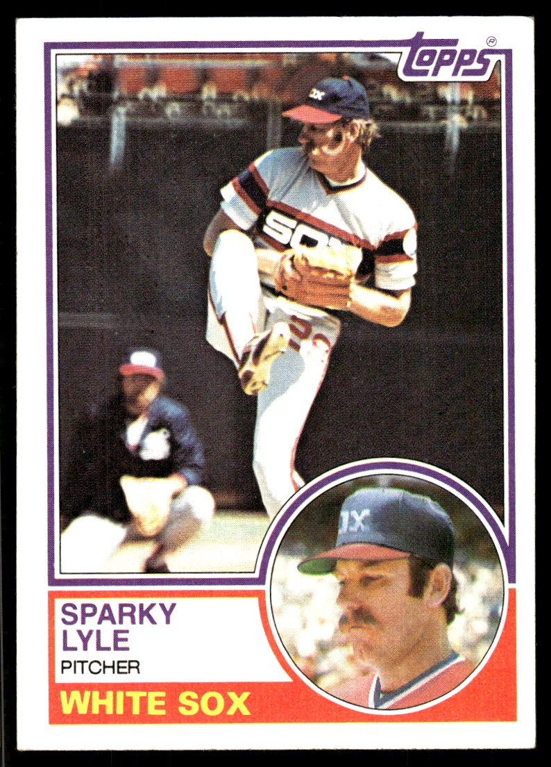 Sparky Lyle 1983 Topps #693 White Sox MLB READ FREE SHIPPING AutographDen