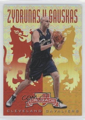 2012-13 Panini Crusade Crusade Red 84/99 Zydrunas Ilgauskas #86 0q0