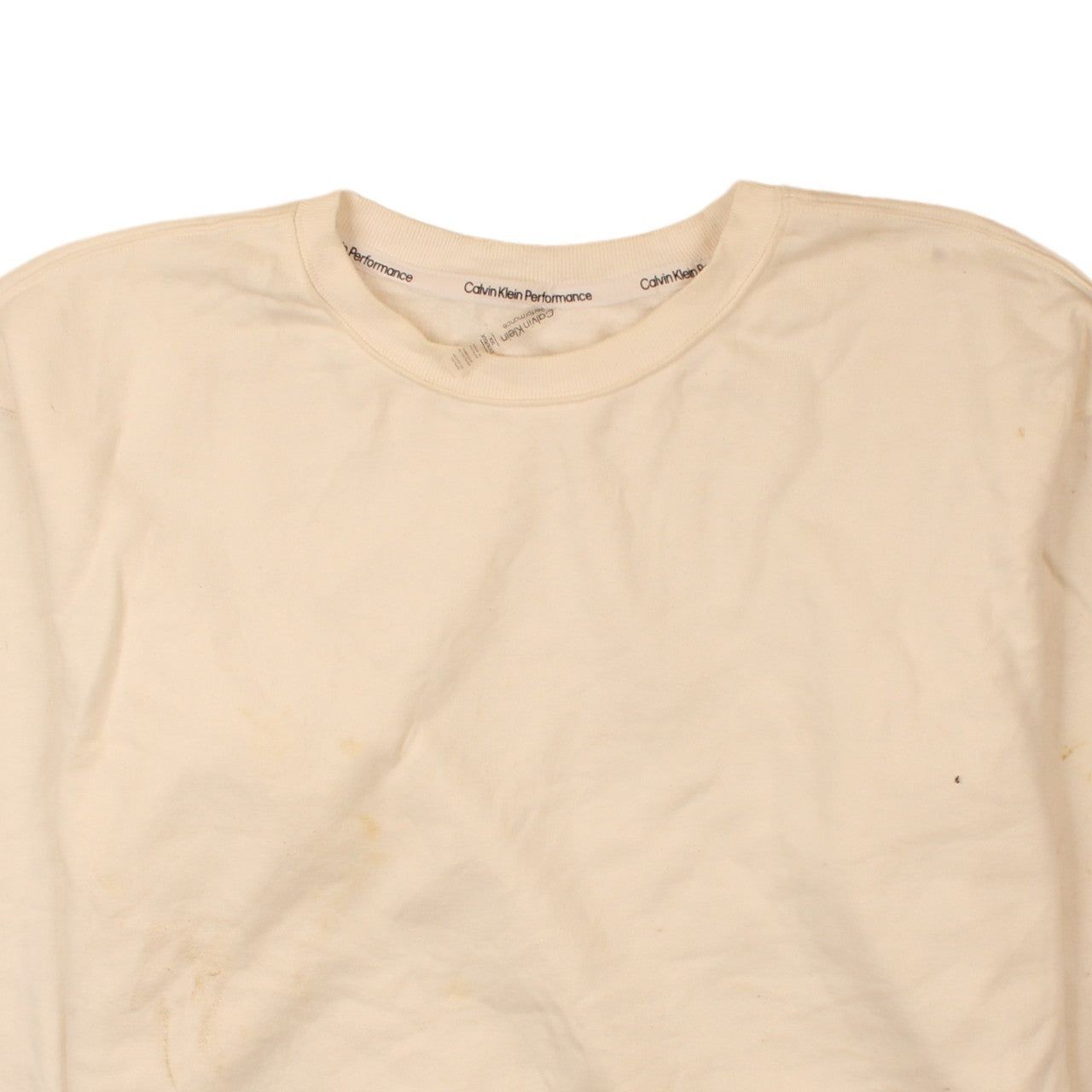 Calvin Klein Beige Sweatshirt Mens 2Xl image 3