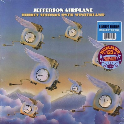 Jefferson Airplane-Thirty Seconds Over Winterland 2019 Sky Blue LP RHINO SEALED