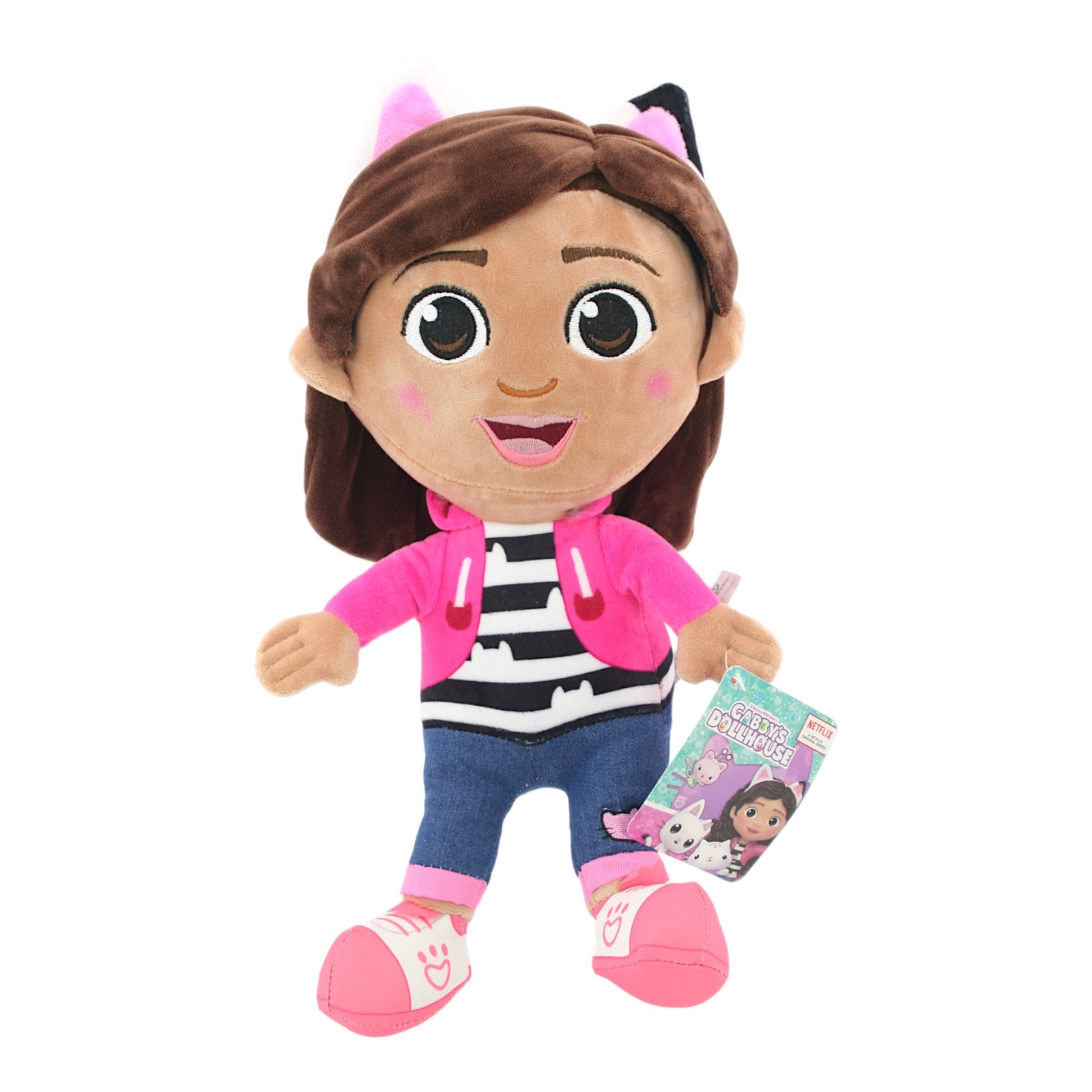 Gabby's Dollhouse - 12"" Gabby girl plush soft toy - Netflix DreamWorks