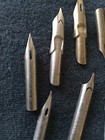 vintage dip Ink pen nib lot nibs clip Spencerian Eagle Miller Hunt Esterbrook — photo 9