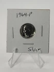 Lot of 4 Silver Roosevelt Dimes 1958 1960 1961 1964 (90% Silver) US Coins