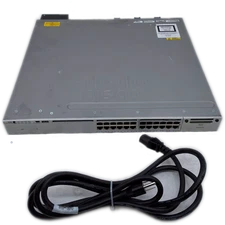 Cisco Catalyst 3850 WS-C3850-24T-S 24-Port Layer 3 Managed Switch