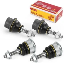 Metrix Premium Chassis Parts - 4 PC Front Upper & Lower Ball Joint Kit... 