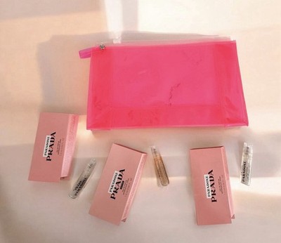PRADA PARADOXE Women Intense Perfume EDP Sample 1.2ml/.04oz (Lot of 3) + Pouch
