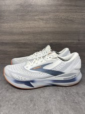 Brooks Adrenaline GTS 24 White Navy Orange Mens Size 12.5 D Running Shoes