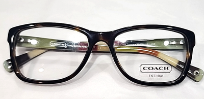 COACH HC6013 Julayne 5001 Tortoise Oval Eyeglasses 52-16 135 s-l400.jpg main image 4