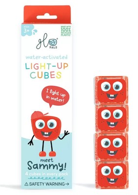 850016823137 Kostki sensoryczne świecące w wodzie Sammy Glo Pals (Vibe LLC)