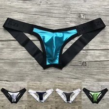 Bikini Briefs Low Rise Mens Open Back Panties Pouches Sexy Shorts Soft