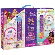 Disney Princess 2-in-1 Deluxe Royal DIY Jewels Gems Kit