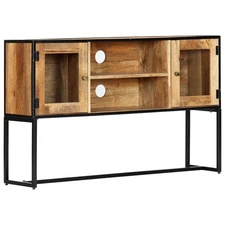 TV Cabinet Varied Solid reclaimed wood, powder-coated steel