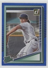 2025 Panini Donruss Rated Prospects Blue 20/149 Braylon Doughty #106 1cx3