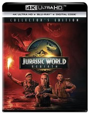 Jurassic World Rebirth Collectors Edition 4K UHD Blu-Ray Digital FREE SHIPPING