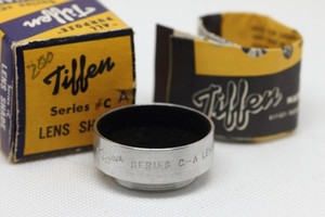Tiffen Series C 'A' Lens Shade w/ Box and Paper