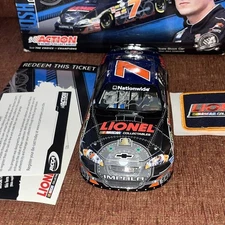 Lionel Racing #7 Josh Wise Lionel Nascar Collectibles Signed 1:24 Jr Motorsports