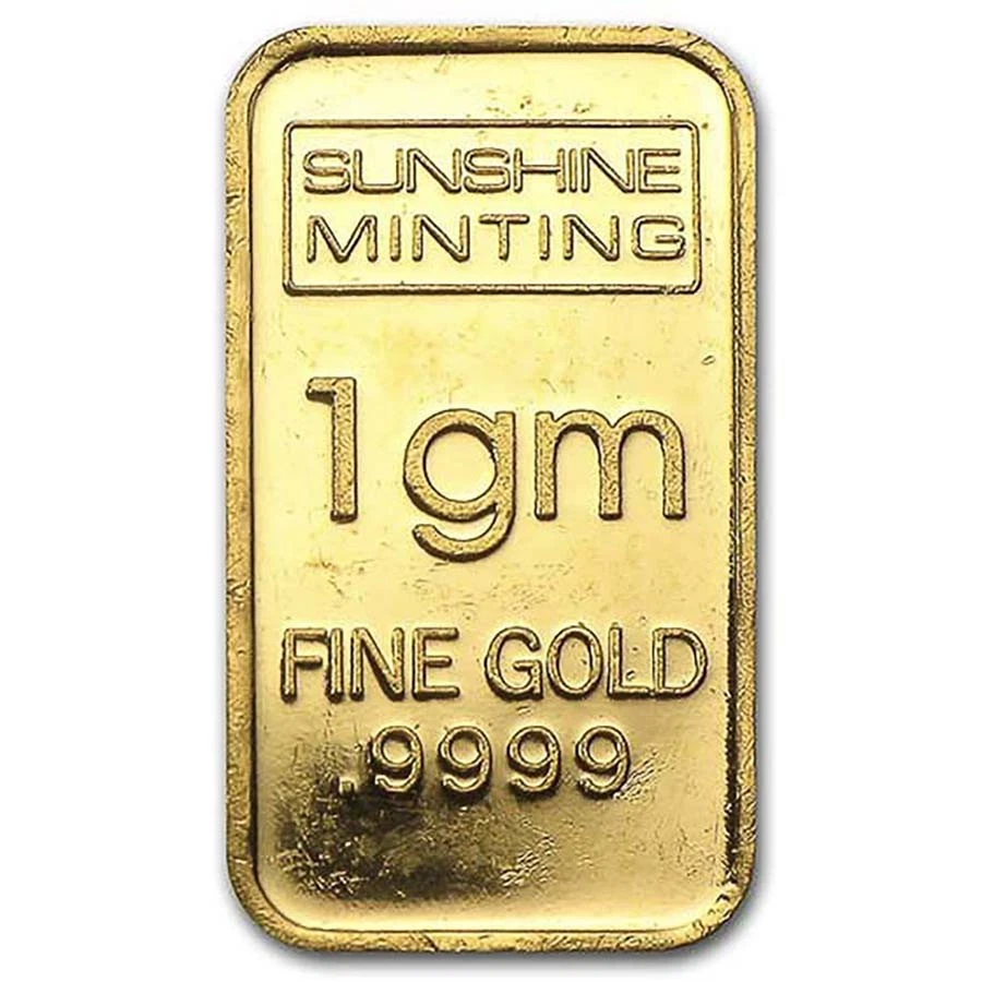 1 gram Gold Bar - Secondary Market .9999 Fine Gold - Design Varies - Image 3 of 3