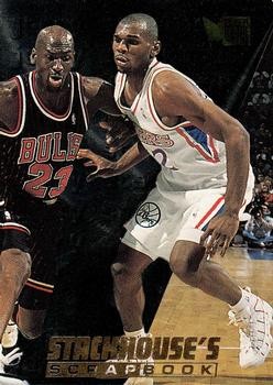 Jerry Stackhouse 1995-96 Metal Stackhouse's Scrapbook #S-7 - Philadelphia 76ers