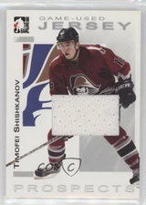 2004 ITG Heroes and Prospects Game-Used Jersey Silver /90 Timofei Shishkanov 0a4
