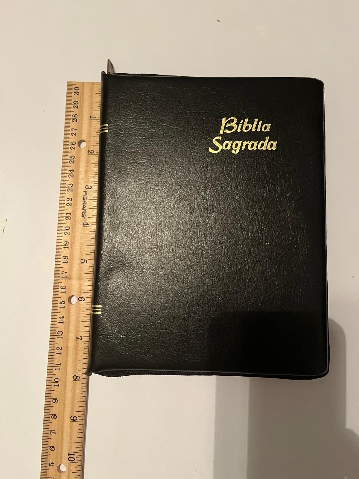 Biblia Sagrada Portuguese Bible 1969 -Zipper -Thumb Index | Almeida ARC