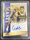 CEDRIC COWARD 2025 TOPPS FINEST BASKETBALL MASTERS ROOKIE CARD AUTO #MA-CC