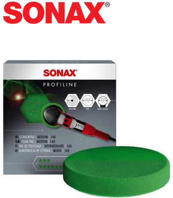 SONAX Polishing pad SX493000  160mm, colour: green / 493000 / 04930000