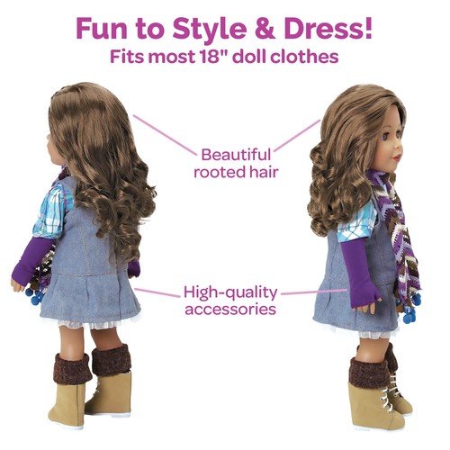 Adora Amazing Girls - 18" Fashion Doll, Poseable Limbs, Rooted Hair for Styling - Picture 4 of 5