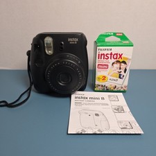 Fujifilm Instax Mini 8 Instant Film Camera With Instax Film Expired Black