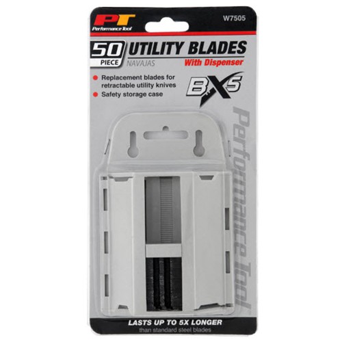 50PK Fits BX5 UTILITY KNIFE BLADES