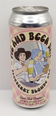 Craft Beer Can Silver Reef Brewing Company Pie and Beer Day Blueberry Blonde Ale