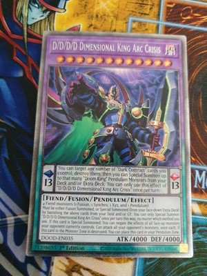 D/D/D/D Dimensional King Arc Crisis 'Starlight' DOOD-DE035 Yu-Gi-Oh!