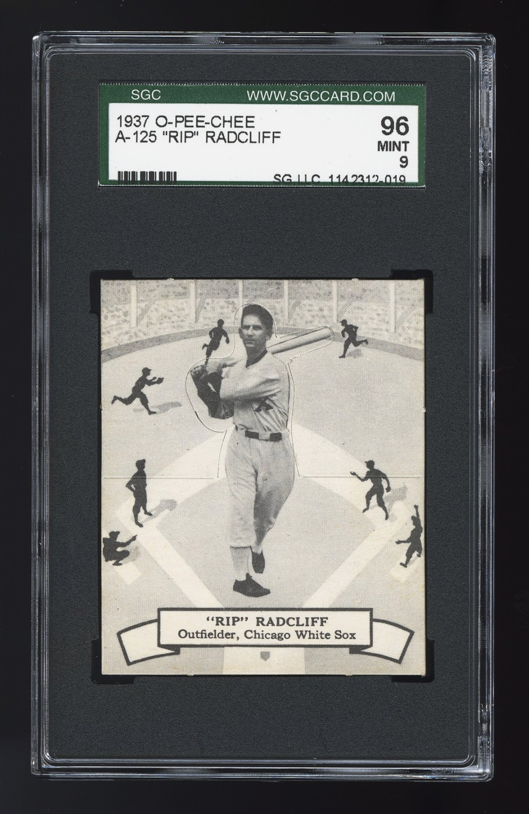 Rip Radcliff #125 Baseball Cards 1937 O Pee Chee trading card — raw and PSA graded price guide
