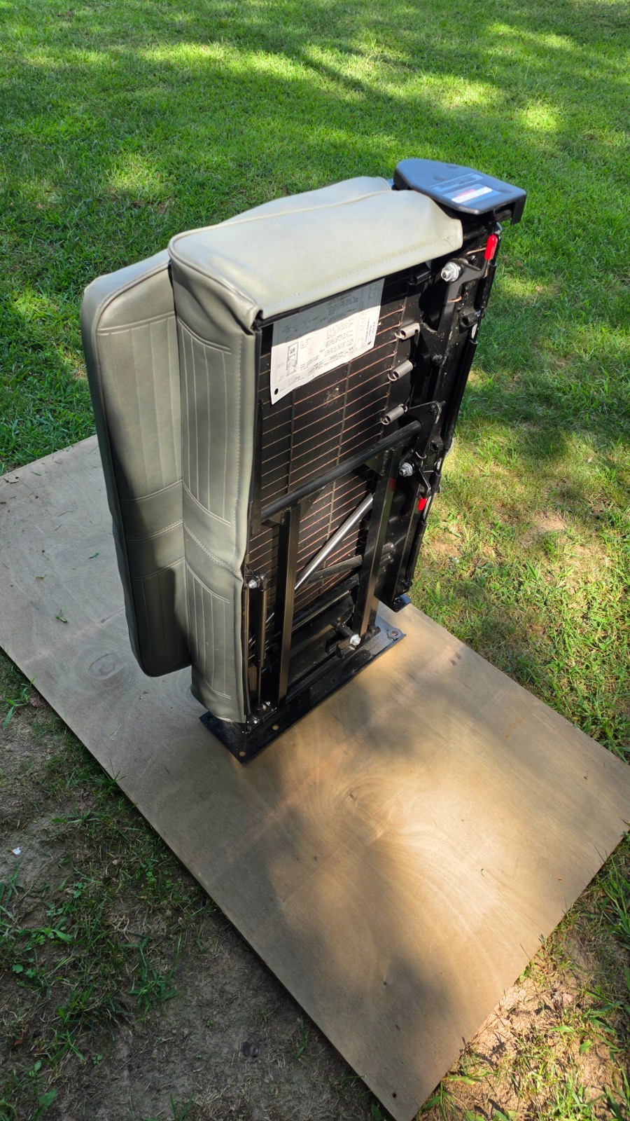 Freedman Fold Away Seat RV Bus Van  Folding Floor Wall Mount passenger side