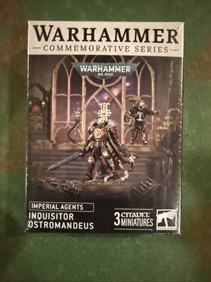 Warhammer 40K Inquisitor Ostromandeus Limited Edition BRAND NEW SEALED OOP