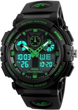Reloj Para Hombre Relojes De Cuarzo Reloj Militar Digital Deportivo De Buceo NEW