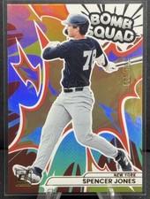 2026 Panini Donruss Baseball Spencer Jones Bomb Squad Holo /199 #10 Yankees