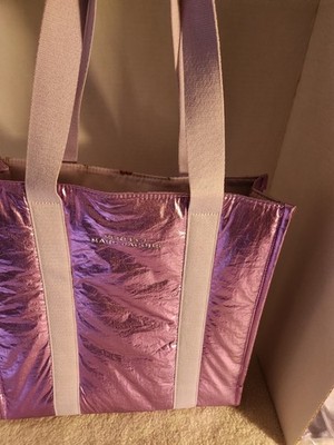 Marc Jacobs Perfect Purple Shiny Shoulder Bag Tote Shopper NWT