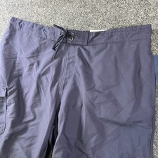Club Room E Board Shorts Mens XL Navy Blue Lined Swimwear Quick Dry Drawstring