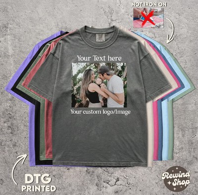 Custom Personalized Design Unique Gift Customizable Comfort Tee