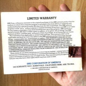 IKARI WARRIORS III THE RESCUE - NOTICE 100% ORIGINALE NINTENDO NES NTSC USA - 3