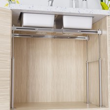 Undermount Sink Brackets, 304 Stainless Steel Adjustable Undermount Sink Supp...