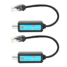 10/100Mbps Passive Coaxial lP Extender lEEE802.3 BNC RJ45 For Video Monitoring