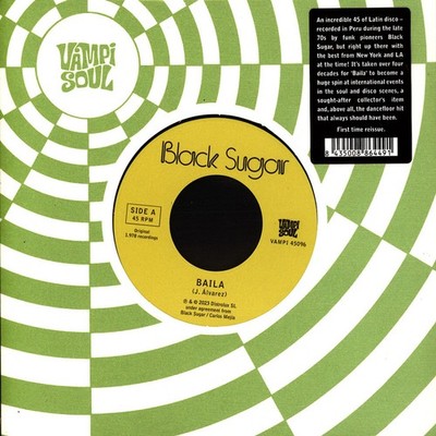 Black Sugar - Baila (Vinyl 7'' - 2023 - EU - Original)