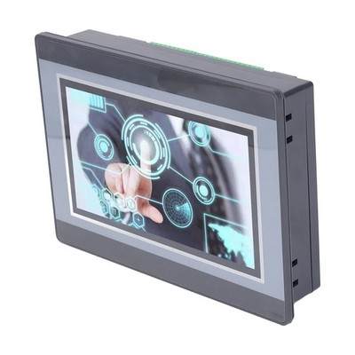 HMI PLC 7in TFT LCD Touch Screen Relay Output 12 In 8 Out High Speed Countin SET