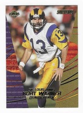 2000 Collector's Edge Supreme Kurt Warner St. Louis Rams Football Card #117